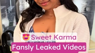Karma Sutra Fansly leaked video giving deep blowjob and getting pussy fucked hard